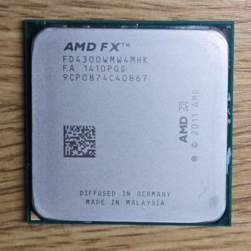 AMD FX-4300 Black Edition beschikbaar voor biedingen