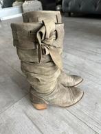 Walk in the park laarzen, leer/suede , maat 38, Hoge laarzen, Walk in the park, Ophalen of Verzenden, Gedragen