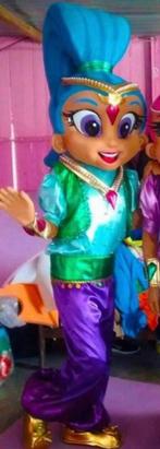 Shimmer en Shine mascotte te huur of langs laten komen, Ophalen of Verzenden, Zo goed als nieuw