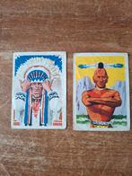 Oude Chocoladeplaatjes Indianen - Meurisse, Ophalen of Verzenden, Gebruikt, Gebruiksvoorwerp
