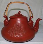 Antieke aardewerk chocolade-/thee pot in Yixing stijl, 1900, Antiek en Kunst, Antiek | Keramiek en Aardewerk, Ophalen of Verzenden