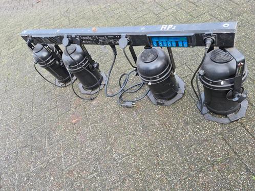 3 stuks fourbar par 56 4-bar theatherspot 300watt per lamp, Muziek en Instrumenten, Licht en Laser, Gebruikt, Licht, Ophalen