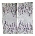 Ambiente - Lunch servet - Lavender Shades White, Ophalen of Verzenden, Nieuw, Materiaal
