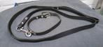 Leren halsband 40cm incl riem 145cm , 1,5cm breed, Ophalen of Verzenden, Gebruikt, Hondenriem