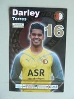 Spelerskaart. Darley.Torres. Feyenoord. 2009/2010, Ophalen of Verzenden, Zo goed als nieuw, Feyenoord, Spelerskaart