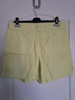 Korte broek casual  Maat : 42 Kleur : Geel, Kort, Geel, Ophalen of Verzenden, Zo goed als nieuw