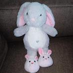 Princess mimi grijs komijn, roze konijnen sloffen., Ophalen of Verzenden, Zo goed als nieuw, Konijn