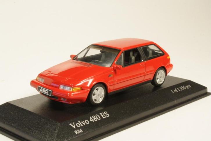 Volvo 480 ES 1986 Rood Schaal 1:43 Maxichamps Ref 940171520, Hobby en Vrije tijd, Modelauto's | 1:43, Nieuw, Auto, MiniChamps