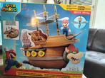 Super Mario Deluxe Bowser's Luchtschip & Kasteel Set, Ophalen of Verzenden, Zo goed als nieuw