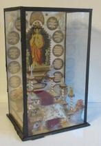 uitzonderlijke antieke religieuze deorama met altaar, Antiek en Kunst, Antiek | Religie, Ophalen