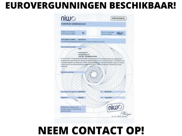 NIWO-VERGUNNING voor uw TRANSPORTBEDRIJF? – Direct Geregeld!, Vacatures, Vacatures | Logistiek, Inkoop en Transport, HBO, Vanaf 5 jaar