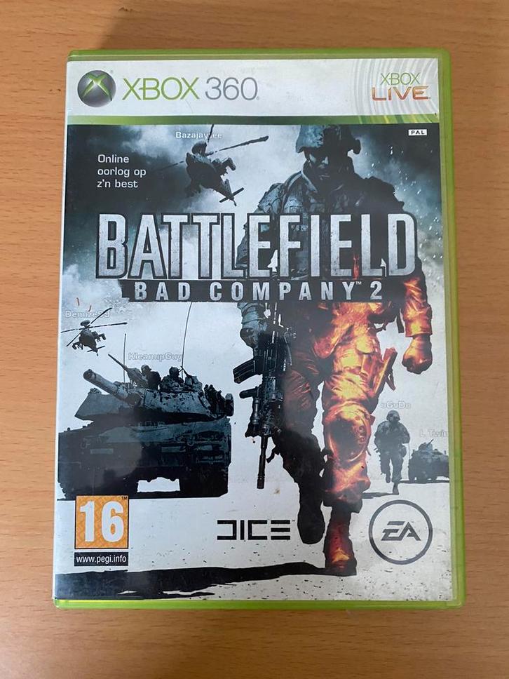 Battlefield bad company 2, Spelcomputers en Games, Games | Xbox 360, Zo goed als nieuw, Shooter, 1 speler, Vanaf 16 jaar, Ophalen of Verzenden