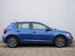 Volkswagen Polo 1.0 TSI 96pk Life Apple Carplay / Airco / DA, Voorwielaandrijving, Stof, 580 kg, Blauw
