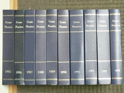 Gens Nostra (NGV) - jaargangen 1985 tot en met 1994, Boeken, Geschiedenis | Vaderland, Zo goed als nieuw, 20e eeuw of later, Ophalen of Verzenden