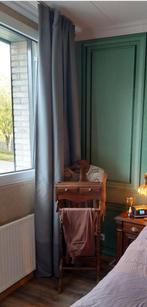 Verduisterde gordijnen grijs, Huis en Inrichting, Stoffering | Gordijnen en Lamellen, 200 cm of meer, Ophalen of Verzenden, Zo goed als nieuw