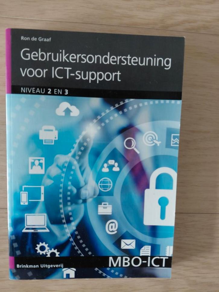 Ron de Graaf - Gebruikersondersteuning voor ICT support, Boeken, Schoolboeken, Zo goed als nieuw, Nederlands, Overige niveaus