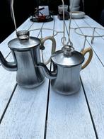 Brocante koffie en theepot, Ophalen of Verzenden