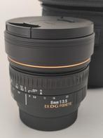 Sigma 8mm F/3.5 EX DG Fisheye Nikon, Ophalen of Verzenden, Zo goed als nieuw
