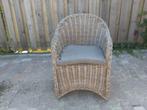 4 Rotan stoelen, Huis en Inrichting, Stoelen, Ophalen, Gebruikt, Bruin