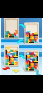 Tetris hout puzzel, Hobby en Vrije tijd, Ophalen of Verzenden