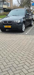 BMW X3 2.5 I AUT 2006 Zwart, Auto's, BMW, Automaat, 1800 kg, Zwart, Vierwielaandrijving