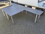 Steelcase hoekbureau 180x200 met nieuw blad naar keuze, Postbus, In hoogte verstelbaar, Ophalen of Verzenden, Zo goed als nieuw