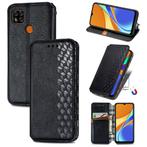 Luxe PU Lederen Wallet Case Set voor Xiaomi Redmi 9C _ Zwart, Nieuw, Hoesje of Tasje, Hoesjes, Verzenden