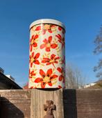 Vintage Beschuitbus rood met geel hart bloemen 🌺, Ophalen of Verzenden, Zo goed als nieuw, Beschuit, Overige merken