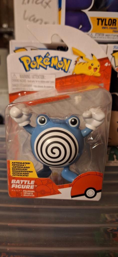 Pokémon Poliwirl Battle Figure - Nieuw in Verpakking!, Hobby en Vrije tijd, Verzamelkaartspellen | Pokémon, Nieuw, Ophalen of Verzenden