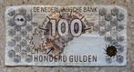 Briefje van 100 gulden - Steenuil, Postzegels en Munten, Bankbiljetten | Nederland, Los biljet, Ophalen of Verzenden, 100 gulden