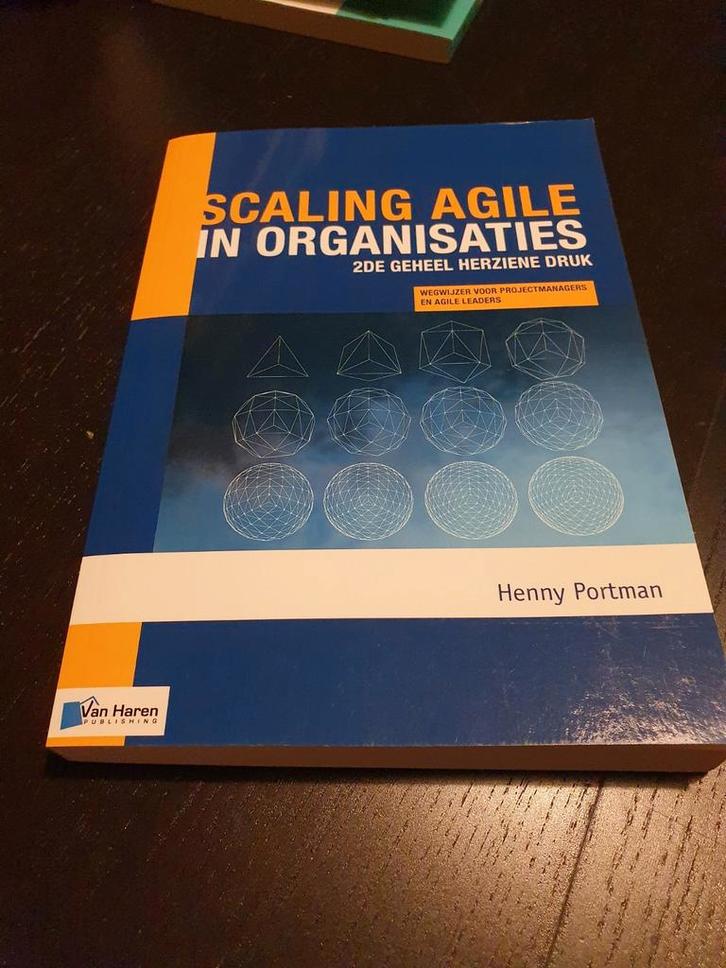 Scaling Agile in Organisaties - Henny Portman, Boeken, Studieboeken en Cursussen, HBO, Ophalen of Verzenden
