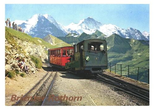 961121		Trein Zug	Locomotief	Brienz Rothorn Bahn	 		 zie inf, Verzamelen, Spoorwegen en Tramwegen, Trein, Overige typen, Ophalen of Verzenden