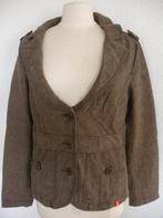 ESPRIT colbert bruin tweed maat L - nieuw -, Maat 38/40 (M), Bruin, Nieuw, Ophalen of Verzenden