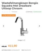 Bongio Wastafelmengkraan - NIEUW, Ophalen, Minder dan 50 cm, Nieuw, Minder dan 25 cm