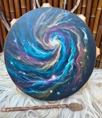 OVERGEDRAGEN Siberische Sjamanendrum Cosmic Energy, Ophalen of Verzenden, Trommel