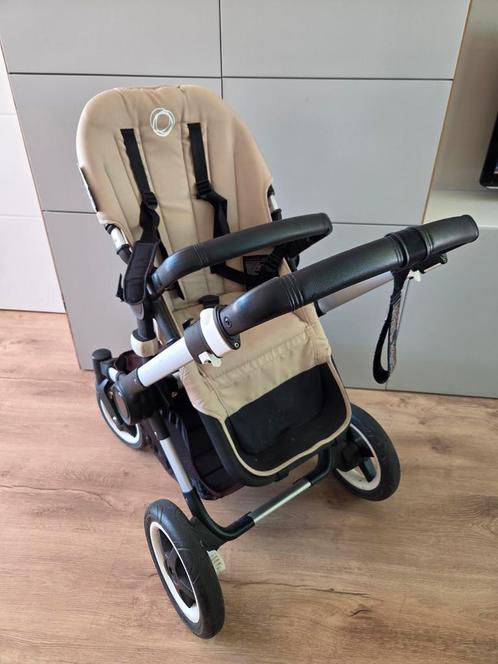Bugaboo Buffalo, Kinderen en Baby's, Kinderwagens en Combinaties, Gebruikt, Combiwagen, Bugaboo, Met reiswieg, Verstelbare duwstang