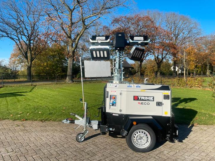 Trime X-Eco lichtmast Nieuw LED lampen hybride, Tuin en Terras, Hand-tuingereedschap, Nieuw, Ophalen