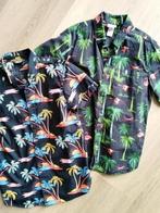 Hawaii blouse 2x  jongen maat 146 en 152, Kinderen en Baby's, Jongen, Ophalen of Verzenden, Zo goed als nieuw, Overhemd of Blouse