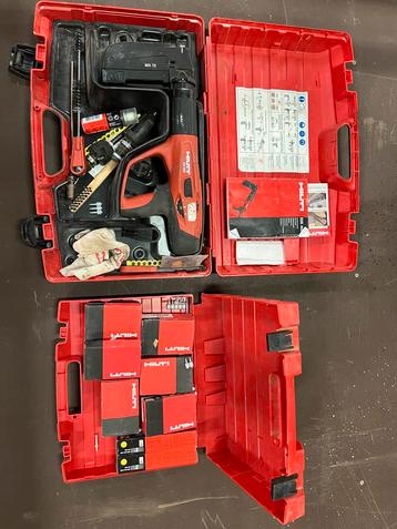 Hilti DX 460 Kruitschiethamer + Spijkers - Onbekend beschikbaar voor biedingen