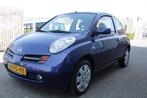 Nissan Micra 1.2 Visia | Airco | Elec ramen | NAP, Auto's, Nissan, Voorwielaandrijving, Stof, Zwart, 4 cilinders