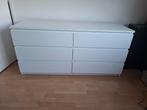Ikea Malm 6 lade kast 160 breed wit, Huis en Inrichting, Kasten | Ladekasten, Ophalen, Gebruikt, 5 laden of meer, 150 tot 200 cm