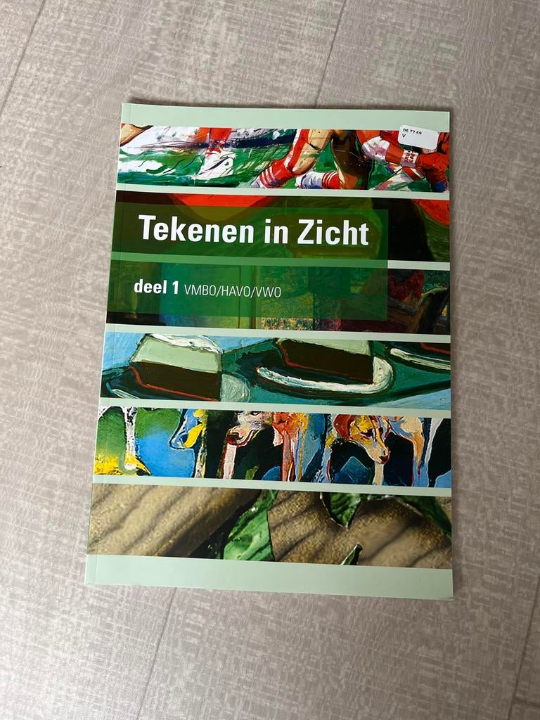 Tekenen in Zicht - Deel 1 VMBO/HAVO/VWO, Boeken, Schoolboeken, Ophalen, Zo goed als nieuw, VMBO, Tekenen