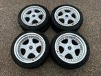 Mercedes W124 Keskin Breedset 17 Inch Velgen 5x112, Gebruikt, Banden en Velgen, 17 inch, Ophalen of Verzenden