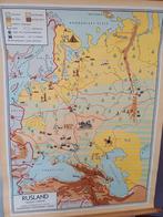 Schoolplaat, Boeken, Gelezen, Ophalen of Verzenden, Landkaart, 1800 tot 2000