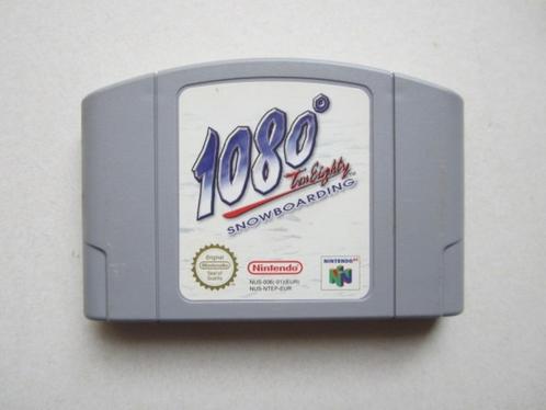1080 Snowboarding N64 Nintendo 64, Spelcomputers en Games, Games | Nintendo 64, Sport, 1 speler, Vanaf 3 jaar, Ophalen of Verzenden