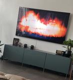 Besta Ikea dressoir tv meubel lappviken blauw turquoise, Ophalen of Verzenden, Zo goed als nieuw, 25 tot 50 cm, Minder dan 100 cm