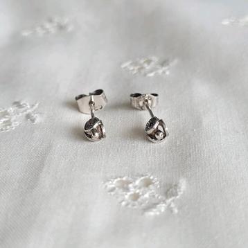 925 zilveren bloemen oorknopjes oorbellen beschikbaar voor biedingen