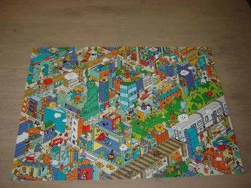 Puzzel GALISON NEW YORK CITY 1000 st., Hobby en Vrije tijd, Denksport en Puzzels, Zo goed als nieuw, Legpuzzel, 500 t/m 1500 stukjes