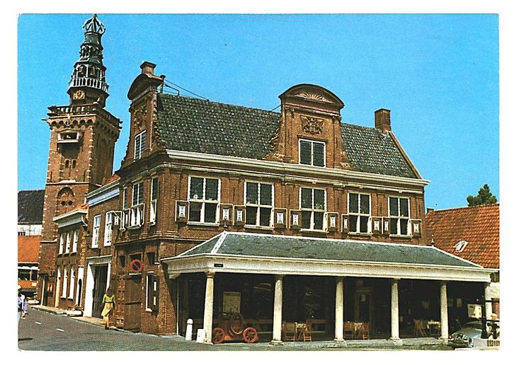 36199 Monnickendam NH 81+ Speeltoren met waegh Mooie  kaart, Verzamelen, Ansichtkaarten | Nederland, Gelopen, Noord-Holland, Voor 1920