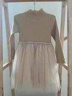 Donsje lotus dress biscuit met tule rok 3-4 jaar maat 104, Gebruikt, Meisje, Donsje Amsterdam, Ophalen of Verzenden